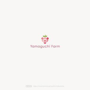  nobuworks (nobuworks)さんの山口いちご園「yamaguchi farm」のロゴ作成依頼への提案