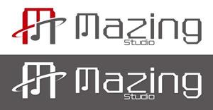 Hiko-KZ Design (hiko-kz)さんの明治神宮前、表参道エリアにある音楽スタジオ「Mazing」のロゴへの提案
