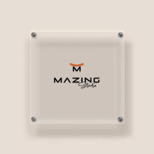 YUumin ()さんの明治神宮前、表参道エリアにある音楽スタジオ「Mazing」のロゴへの提案