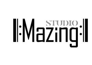 弧蓬舎観雲堂 (Kan_Un_Do)さんの明治神宮前、表参道エリアにある音楽スタジオ「Mazing」のロゴへの提案