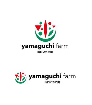 horieyutaka1 (horieyutaka1)さんの山口いちご園「yamaguchi farm」のロゴ作成依頼への提案
