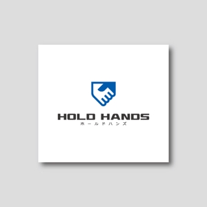 yusa_projectさんのみんなで共に手を取りあって邁進していく会社ホールドハンズのロゴマークへの提案
