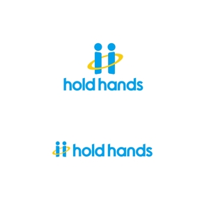 Hagemin (24tara)さんのみんなで共に手を取りあって邁進していく会社ホールドハンズのロゴマークへの提案