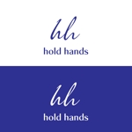 じゅん (nishijun)さんのみんなで共に手を取りあって邁進していく会社ホールドハンズのロゴマークへの提案
