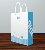 北澤勝司 (maido_oo_kini)さんの備蓄×衛生ブランド『SKK』の紙袋デザインへの提案