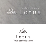 miruyuki (miruyuki)さんのトータルビューティーサロン『Lotus』のロゴへの提案