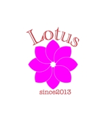 tma (fksmsmy)さんのトータルビューティーサロン『Lotus』のロゴへの提案