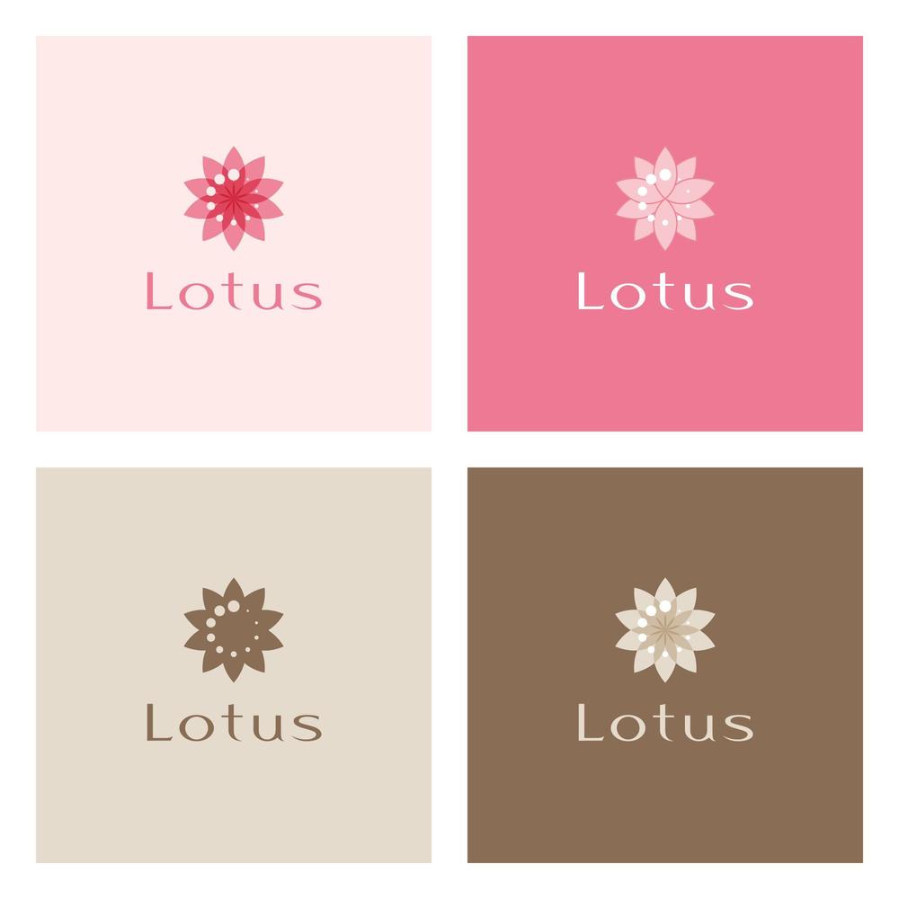 トータルビューティーサロン『Lotus』のロゴ