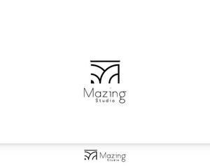 Chapati (tyapa)さんの明治神宮前、表参道エリアにある音楽スタジオ「Mazing」のロゴへの提案