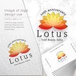 G.design (gentarou112)さんのトータルビューティーサロン『Lotus』のロゴへの提案
