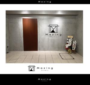 nananaki (nananaki)さんの明治神宮前、表参道エリアにある音楽スタジオ「Mazing」のロゴへの提案
