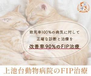 はせがわしゅんすけ (hassen7777)さんの動物病院のサイトで使用する　FIP治療のバナーへの提案
