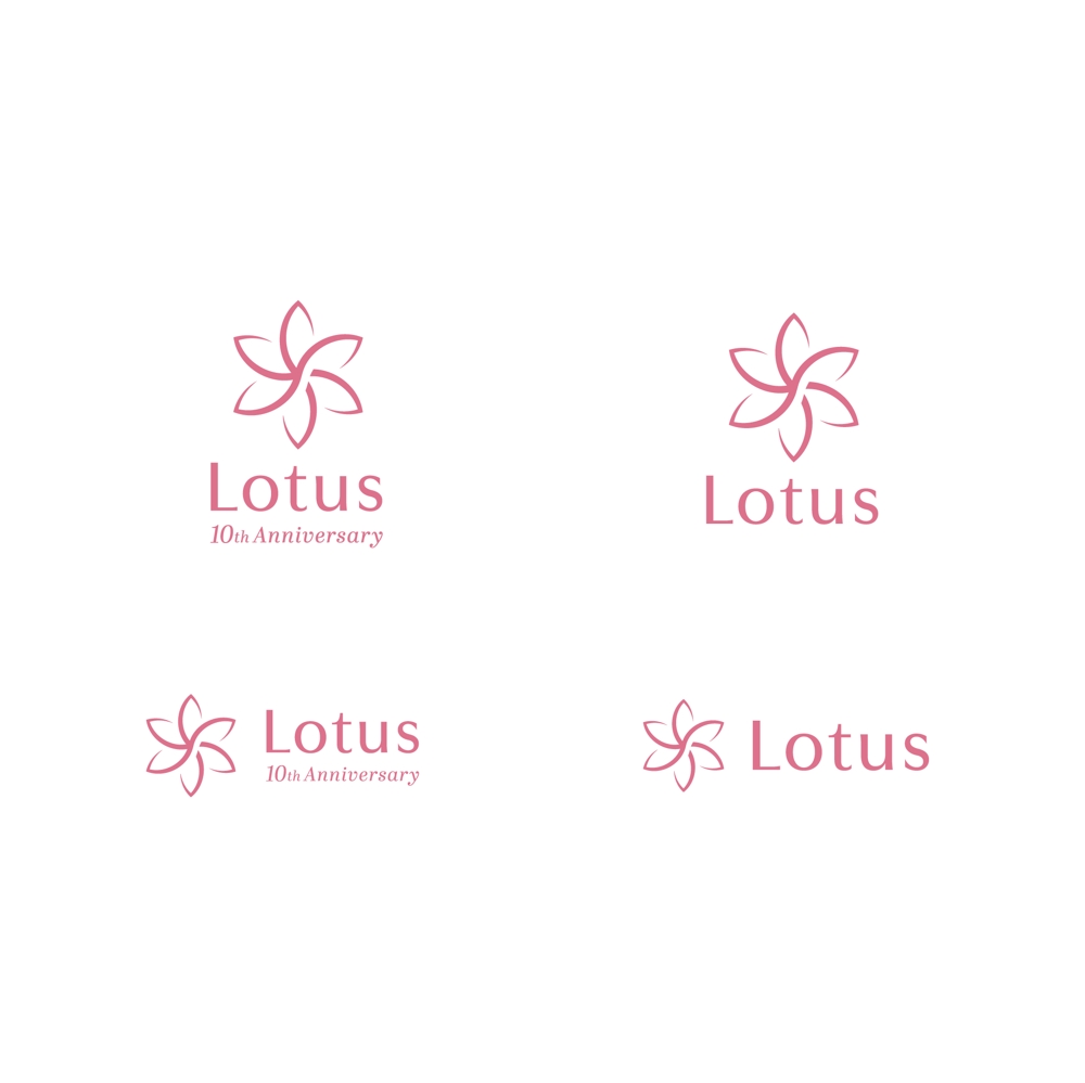 トータルビューティーサロン『Lotus』のロゴ