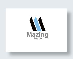 IandO (zen634)さんの明治神宮前、表参道エリアにある音楽スタジオ「Mazing」のロゴへの提案