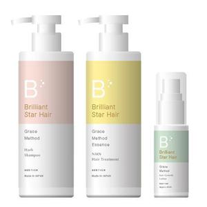 RAMUNE DESIGN STUDIO (ramune33)さんのヘアケア化粧品ラベルシールのデザインへの提案