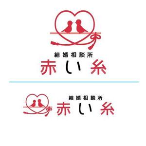 Cutiefunny (megu01)さんの結婚相談所「赤い糸」のロゴ　への提案