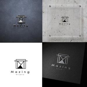 nananaki (nananaki)さんの明治神宮前、表参道エリアにある音楽スタジオ「Mazing」のロゴへの提案