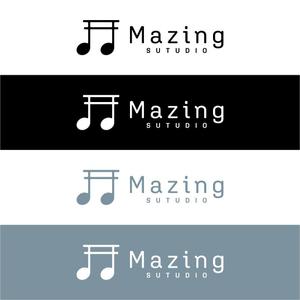 Hi-Design (hirokips)さんの明治神宮前、表参道エリアにある音楽スタジオ「Mazing」のロゴへの提案