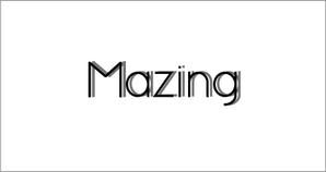 パリ事務所 (cezars10)さんの明治神宮前、表参道エリアにある音楽スタジオ「Mazing」のロゴへの提案