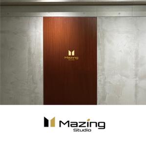 Morinohito (Morinohito)さんの明治神宮前、表参道エリアにある音楽スタジオ「Mazing」のロゴへの提案