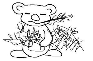 sc040423 (sc040423)さんのコアラのゲームキャラクターデザインへの提案