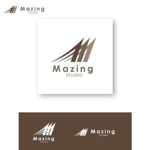 m_flag (matsuyama_hata)さんの明治神宮前、表参道エリアにある音楽スタジオ「Mazing」のロゴへの提案