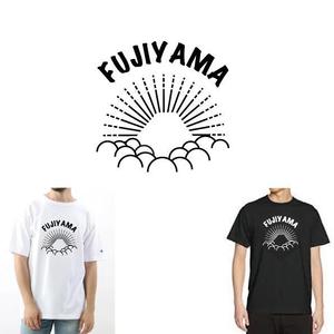 marukei (marukei)さんの富士山Tシャツデザインへの提案