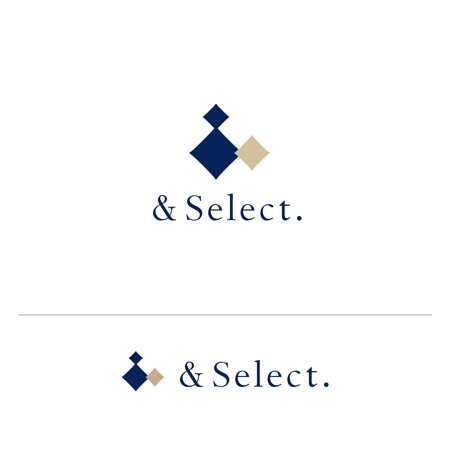 suz_graphic (suz_graphic)さんのオンライン秘書サービス　「＆Select.」のロゴへの提案
