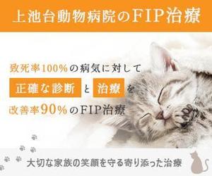 遠藤聖子 (se-ko0619)さんの動物病院のサイトで使用する　FIP治療のバナーへの提案