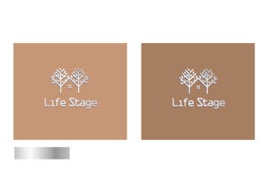 鶴亀工房 (turukame66)さんの老人ホーム紹介センター「ライフステージ」のロゴへの提案