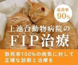Chie Nagasawa (ChieNagasawa)さんの動物病院のサイトで使用する　FIP治療のバナーへの提案