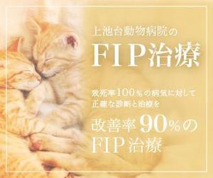 n0ppi (n0ppi)さんの動物病院のサイトで使用する　FIP治療のバナーへの提案