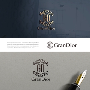 drkigawa (drkigawa)さんの美容系の販売業務　株式会社GranDior 会社ロゴへの提案