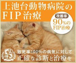 Cam_104 (Cam_104)さんの動物病院のサイトで使用する　FIP治療のバナーへの提案