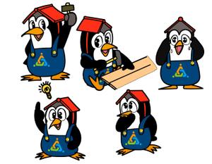 小田　一郎 (ichannel16)さんの外装専門店スミタイのペンギンキャラクターのリニューアルへの提案