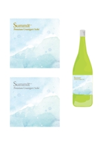 NOI-ZUMU　 (n_fujimoto)さんのロサンゼルスの日本酒「Summit」のラベルへの提案
