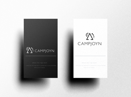 悠希 (yuruta1224)さんのアウトドアブランド「CAMPJOYN」のロゴ作成への提案