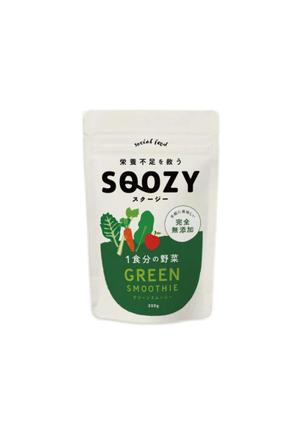 ビーンデザイン (harugakita)さんの冷凍スムージー「SQOZY」の商品パッケージデザイン作成依頼への提案