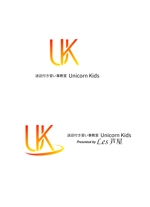 Rabitter-Z (korokitekoro)さんの幼児向け習い事教室「Unicorn Kids」のロゴへの提案