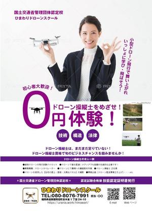 DSIホールディングス (jtorii1250)さんのドローンスクールのパンフレット作製依頼への提案