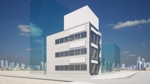 rec recreaxon (CROSSR)さんの3階建テナントビルの外観デザインへの提案