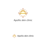 仲藤猛 (dot-impact)さんの皮膚・美容皮膚のロゴで、太陽のマークかapolloのAを使ったオシャレかつシンプルなロゴを希望しますへの提案