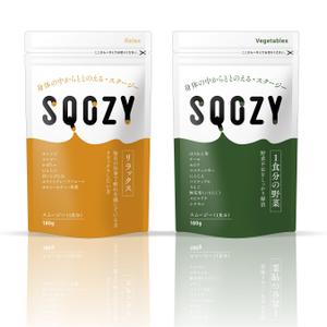 Osanai design studio (Osanaidesignstudio)さんの冷凍スムージー「SQOZY」の商品パッケージデザイン作成依頼への提案