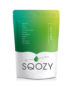 N design (noza_rie)さんの冷凍スムージー「SQOZY」の商品パッケージデザイン作成依頼への提案