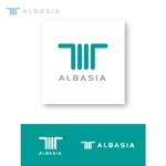 m_flag (matsuyama_hata)さんの探偵事務所・不動産賃貸業　「ALBASIA」のロゴ作成への提案