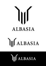 ハレ (hare04)さんの探偵事務所・不動産賃貸業　「ALBASIA」のロゴ作成への提案