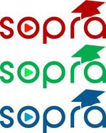 pythonic_mk2さんの教育系インターネットサービス「sopra」のロゴ作成への提案