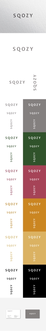 wato (wato1)さんの冷凍食品ブランド「SQOZY（スクージー）」のロゴ作成依頼への提案