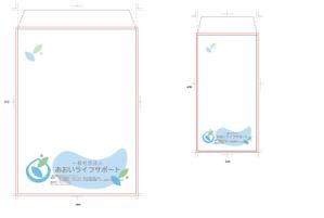 REIKO (reiko_kageyama)さんの高齢者と障がい者の身元保証事業を運営する団体の封筒デザインへの提案