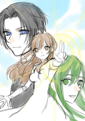 円 (madoka_kashii)さんのファンタジー小説のアイキャッチイラストへの提案